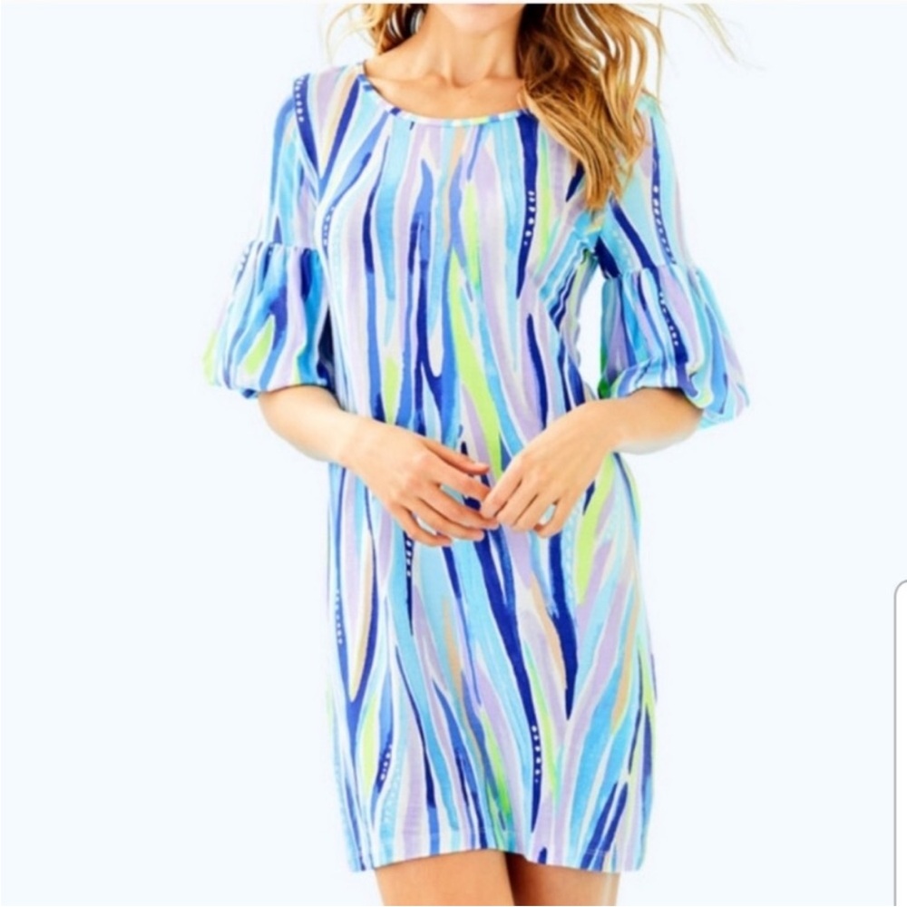 Lilly Pulitzer Lindell Dress Shore Perfection Size XXS NWT Beach Vacation Resort